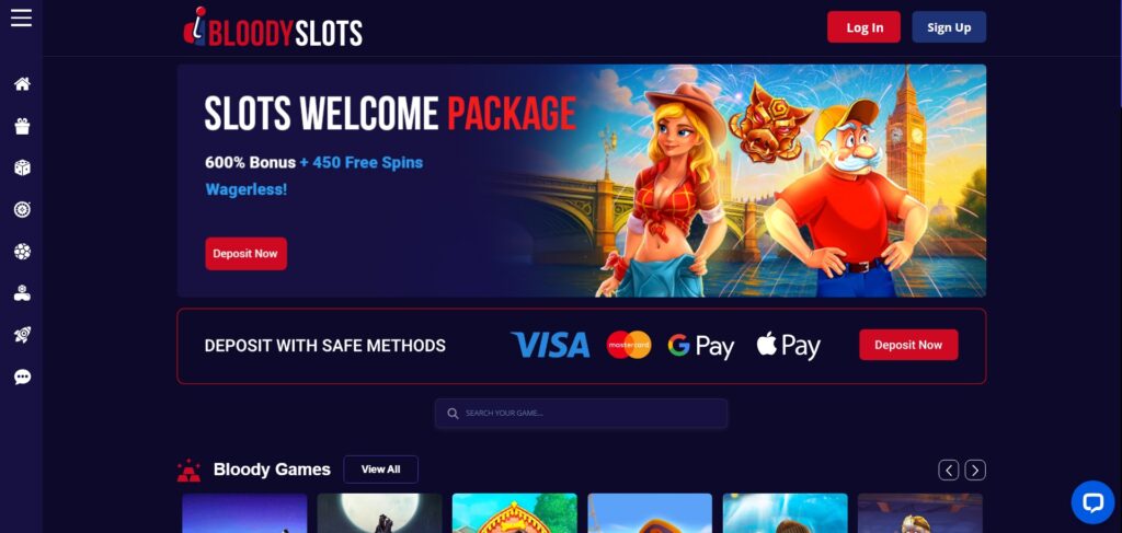 Discover BloodySlots Casino